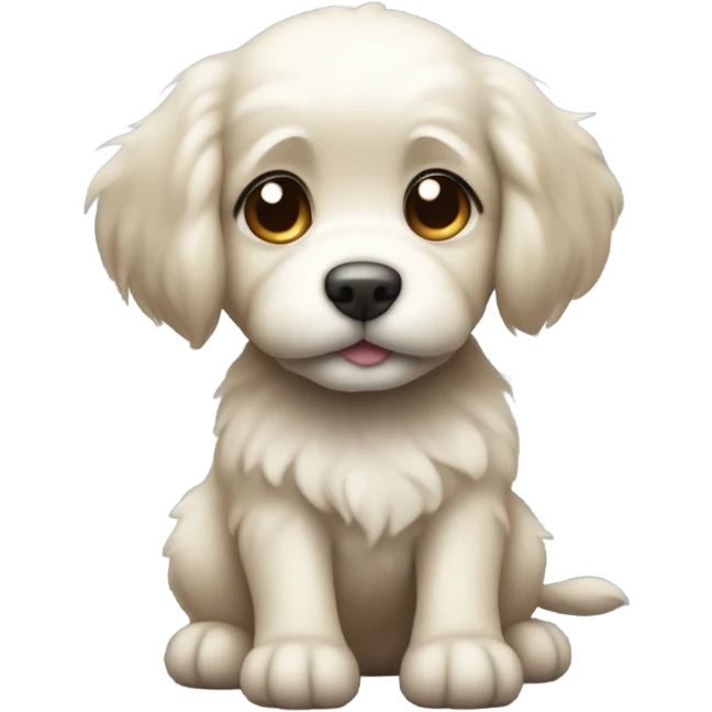 bowing puppy emoji