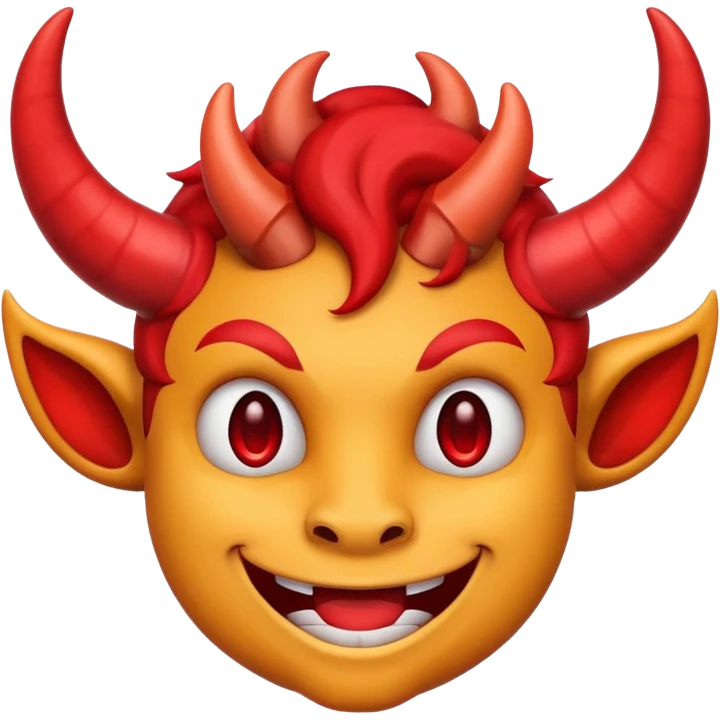 smiling face whit horns emoji emoji