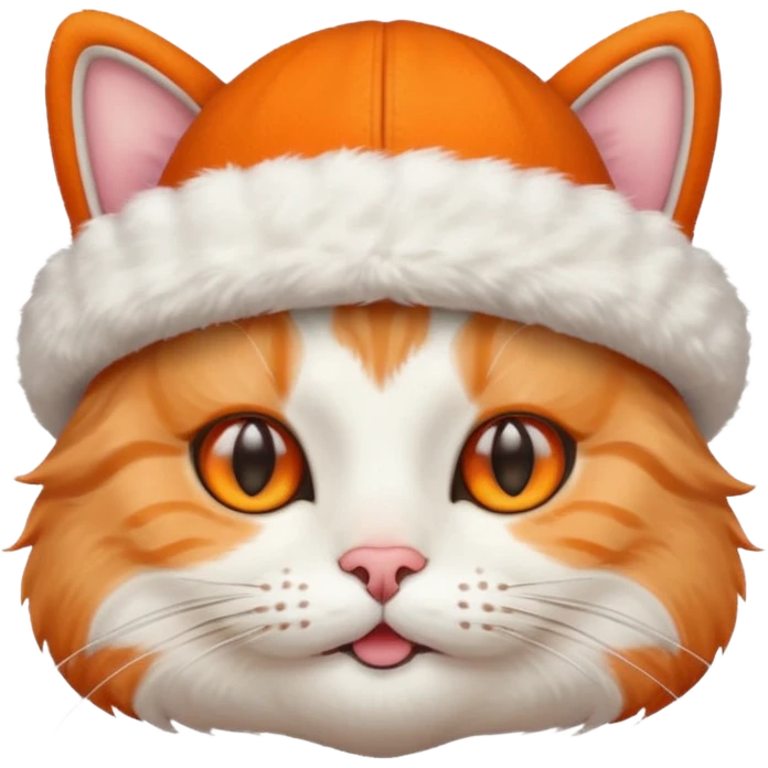 cat face wearing a hat emoji