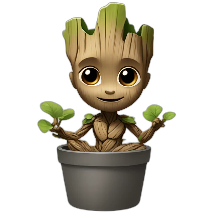 baby groot emoji