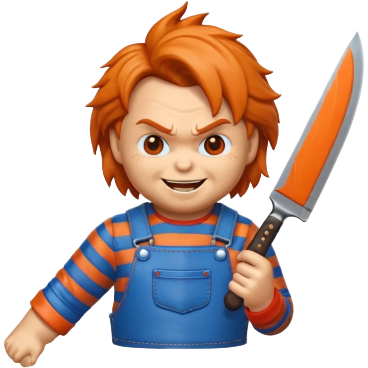 Un emojin de chuky emoji