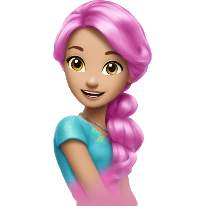 Bibble from Barbie fairytopia  emoji