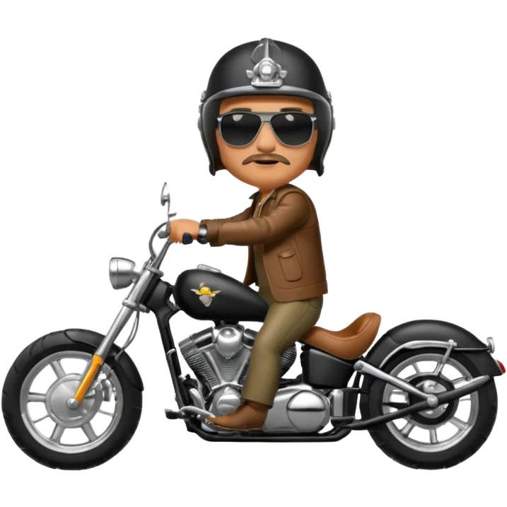 chopper motorcycle australia emoji