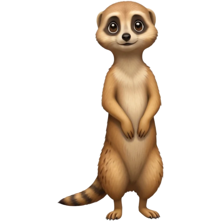 A meerkat standing  emoji