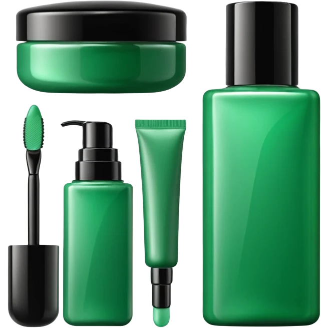 green corean cosmetics emoji