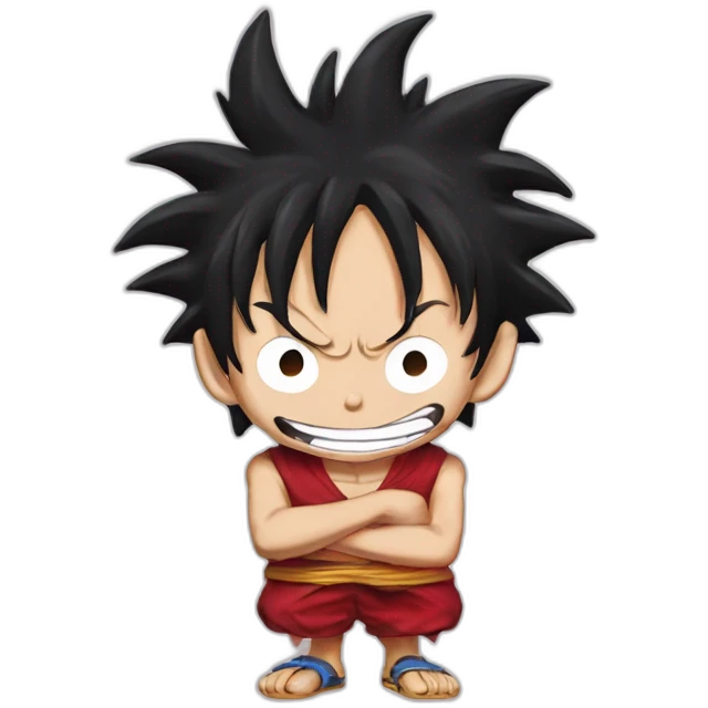 Luffy gear five emoji