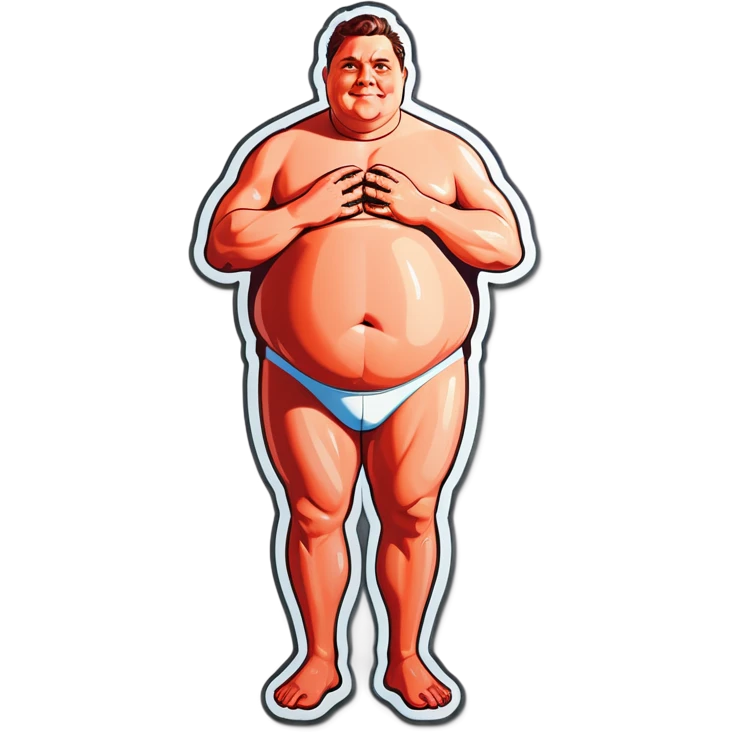 Fattest human alive  emoji