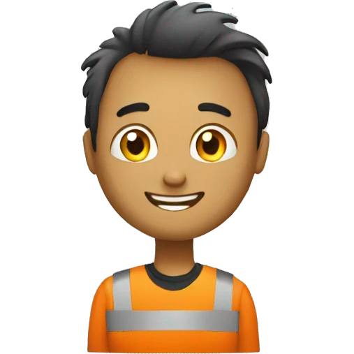 employee feeling happy because its friday emoji