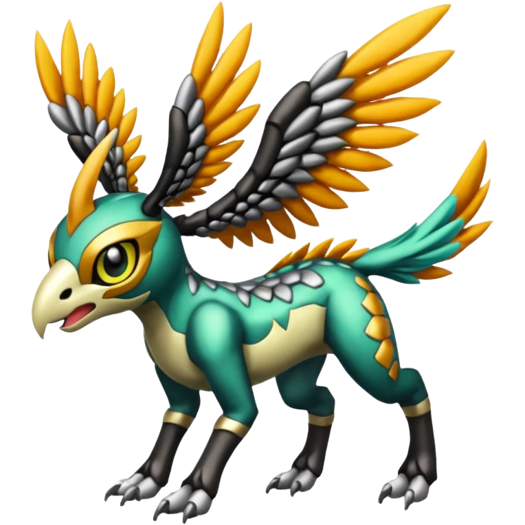 Meloetta-Wargreymon-Trico-Pokémon-Digimon-Fakémon-fusion-hybrid-creature emoji