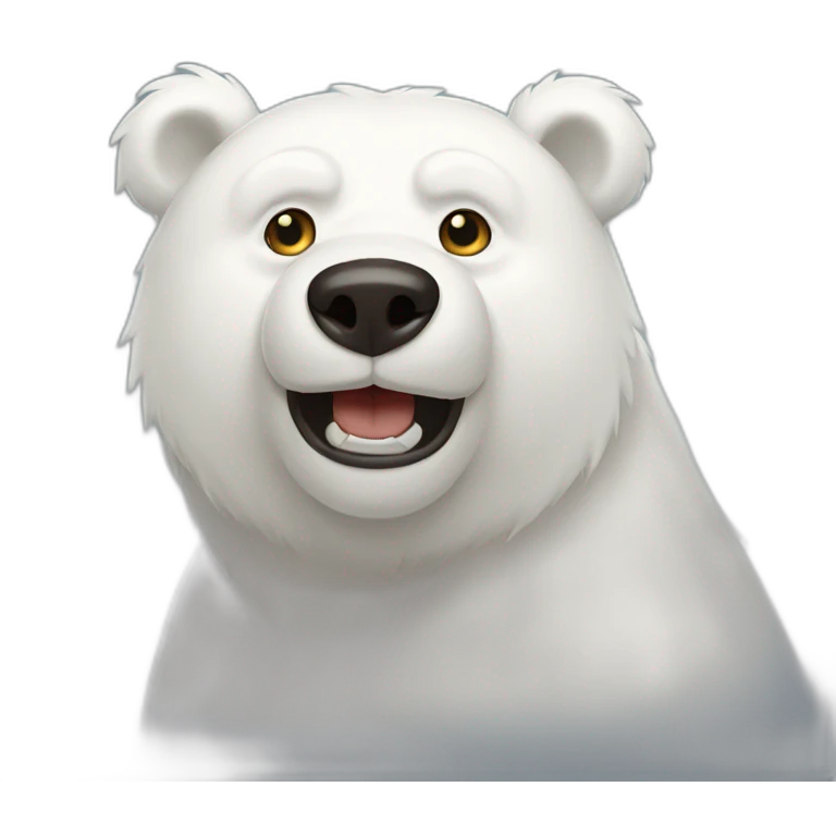 White bear emoji