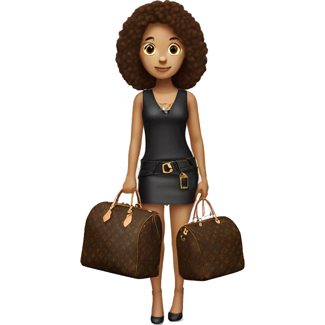louis vuitton bag emoji