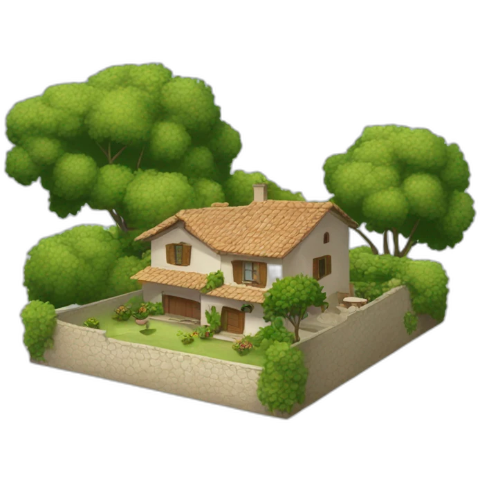 casa de campo emoji
