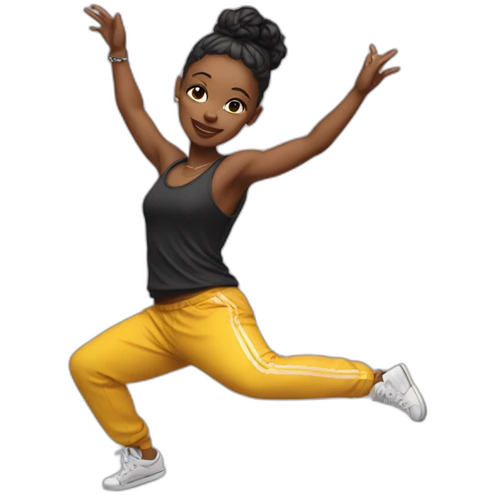 hip hop dancer emoji