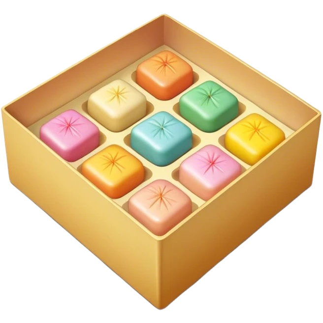 Box of wagashi emoji