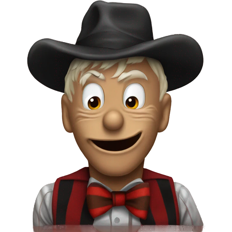 donald duck mixed freddy krueger emoji
