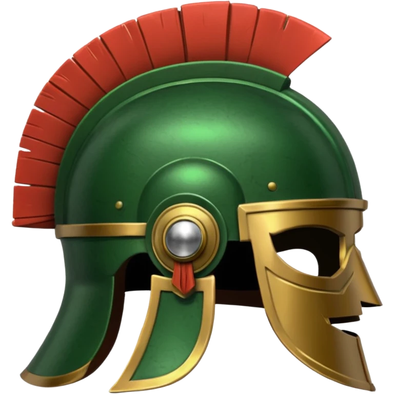 green roman helmate emoji