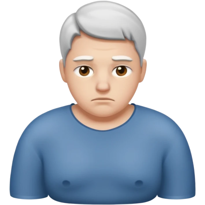 Human with bad posture  emoji