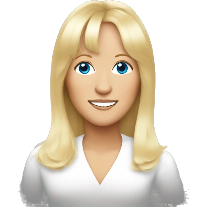 Abba's Agnetha emoji