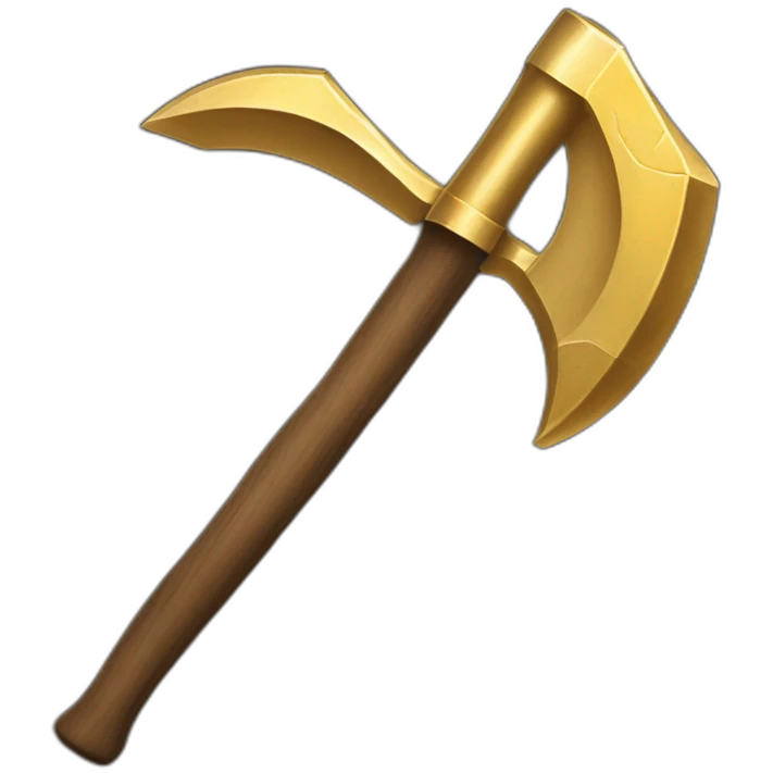 pickaxe gold emoji