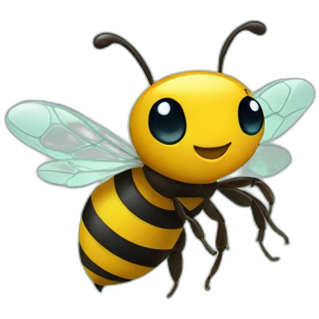 Bees in the trap emoji