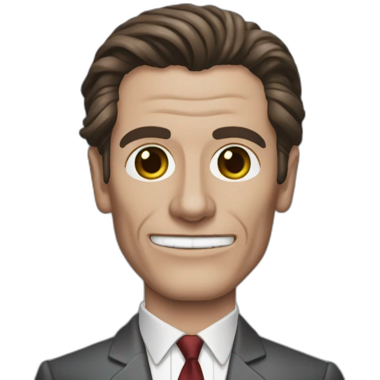 Patrick Bateman emoji