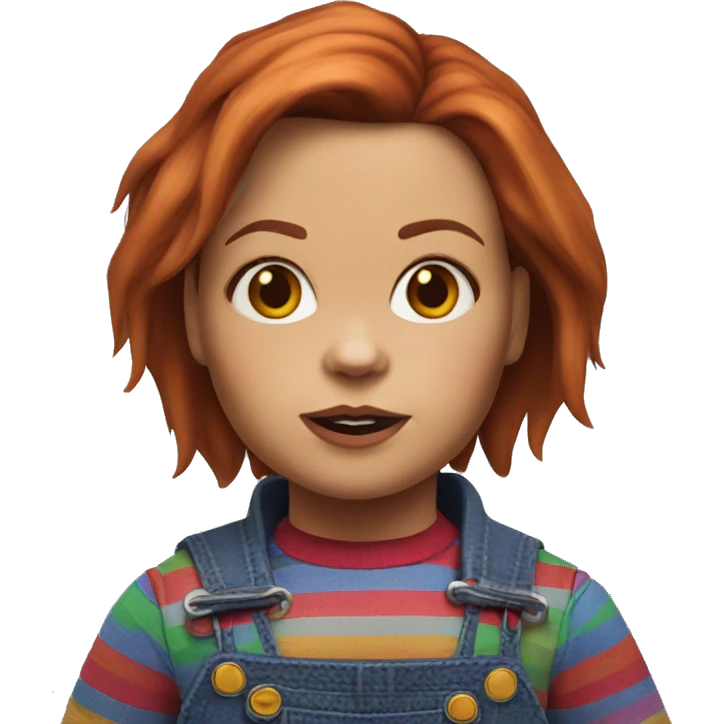 Female Chucky animated  emoji