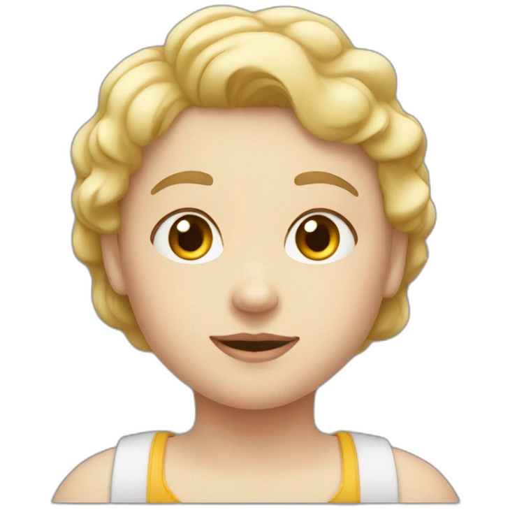 White family big girl two boys emoji