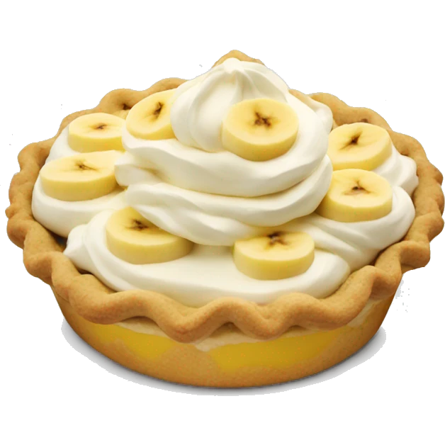 banana cream pie emoji