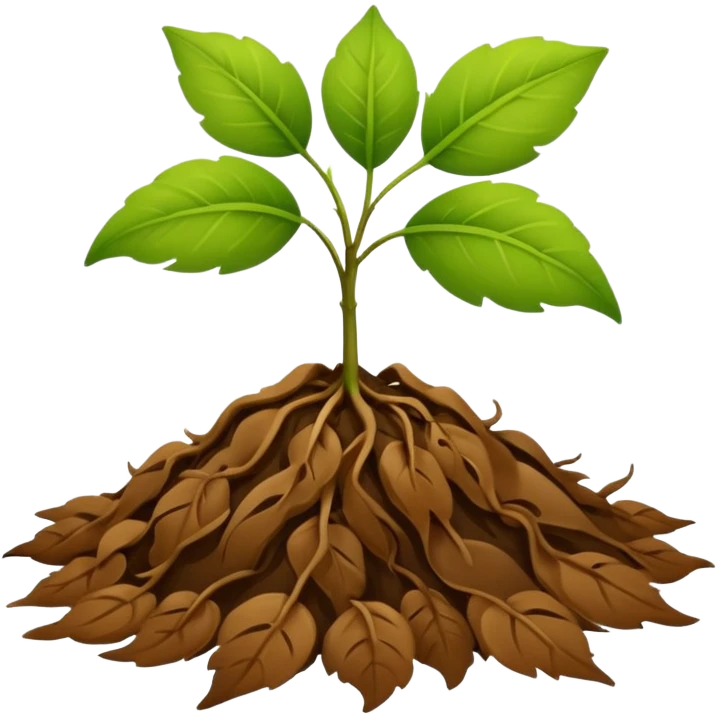 росток с листиками умирает и пригнулся к земле
 emoji