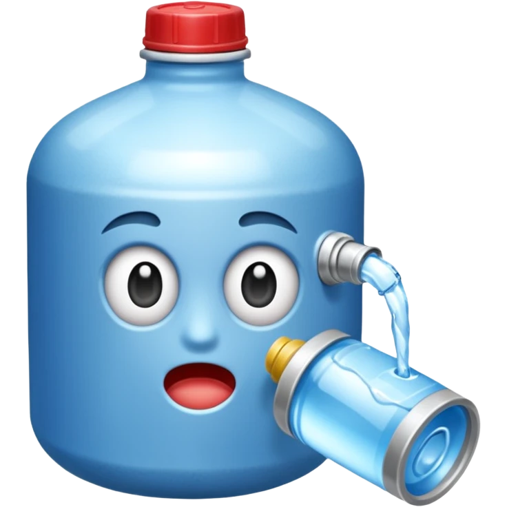 Camp Essentials, driniking water can,negative:character. emoji