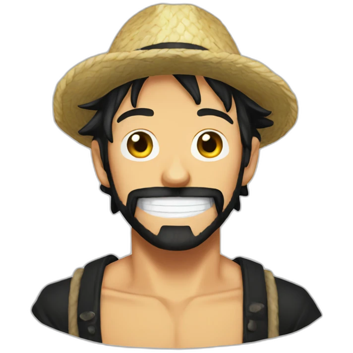 lufy one piece emoji