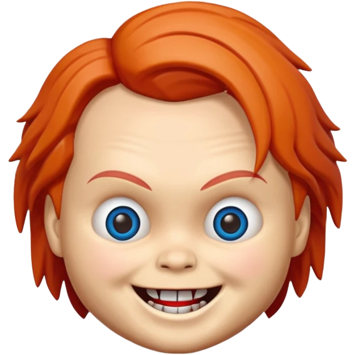 Un emojin de chuky emoji