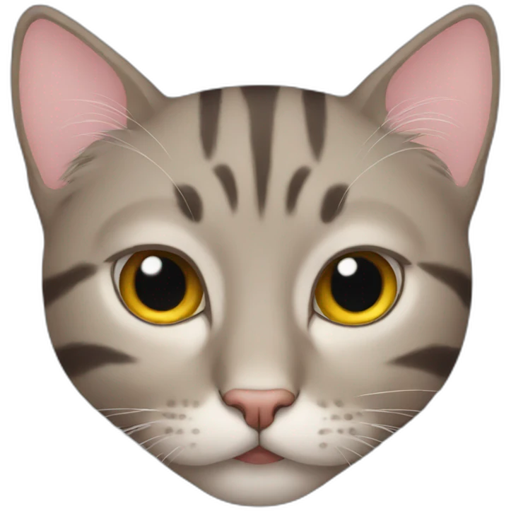 Cat tired emoji