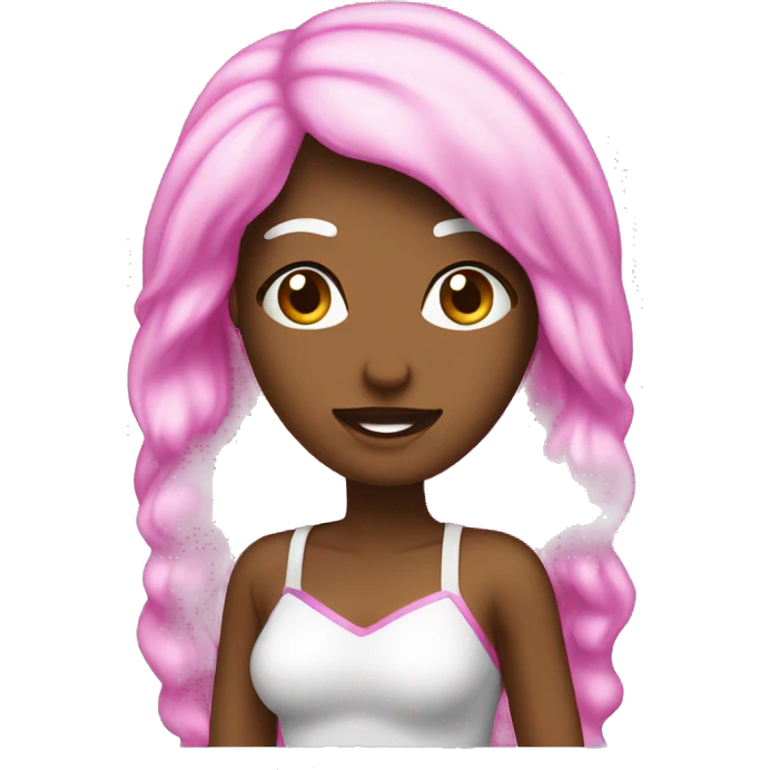 Bola de discoteca rosa emoji