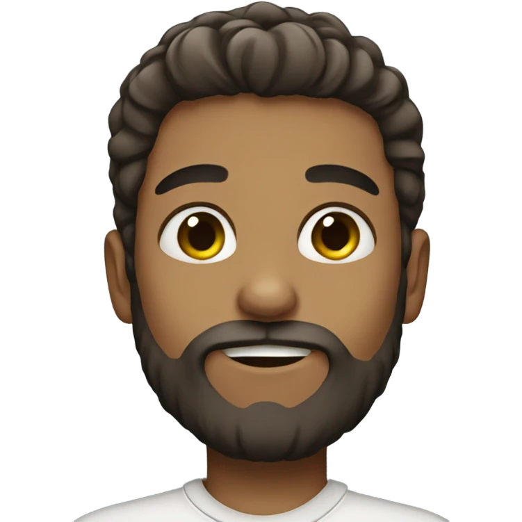 Boy with beard emoji