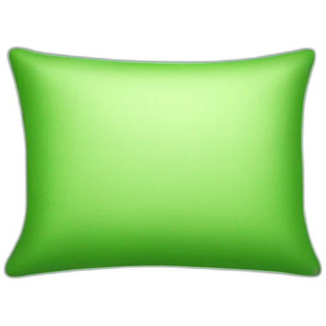 Green pillow  emoji