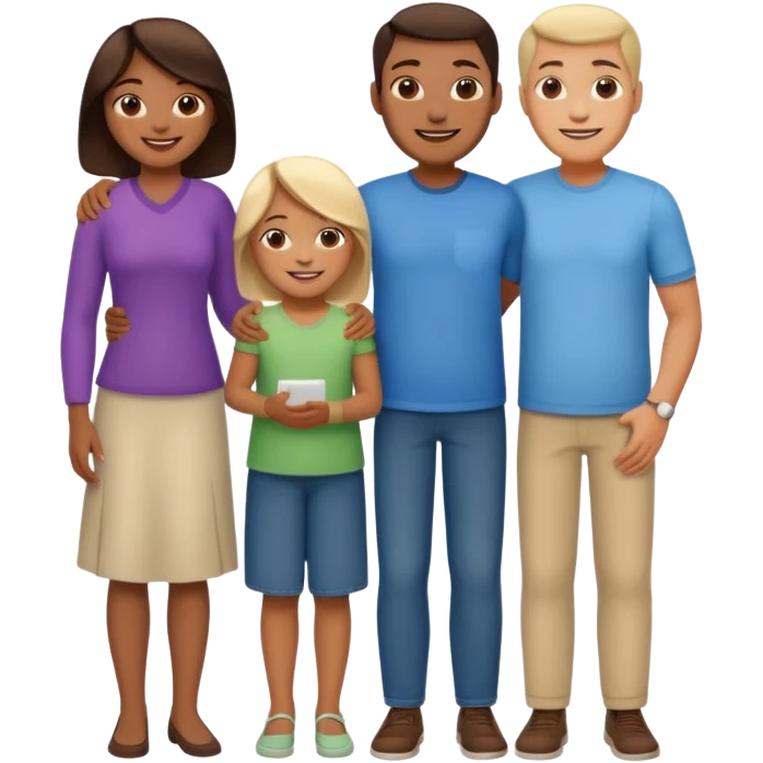  full body family emoji