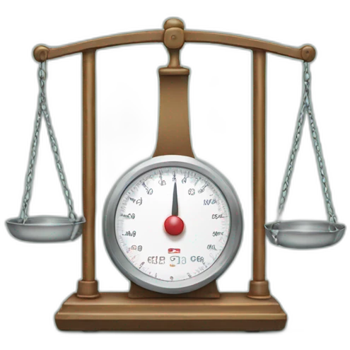 weighing machine emoji