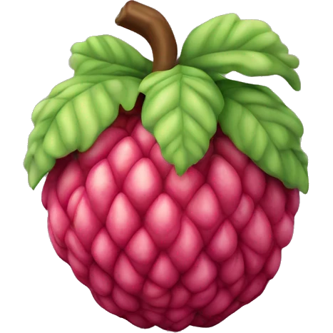 3D sugar apple  emoji