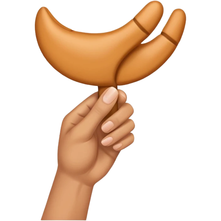 grip on hand holding something emoji