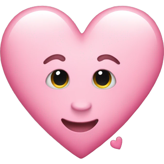 Pink hearts emoji