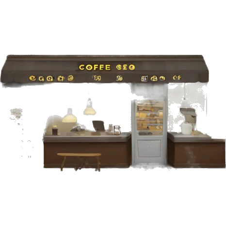 Coffee shop emoji