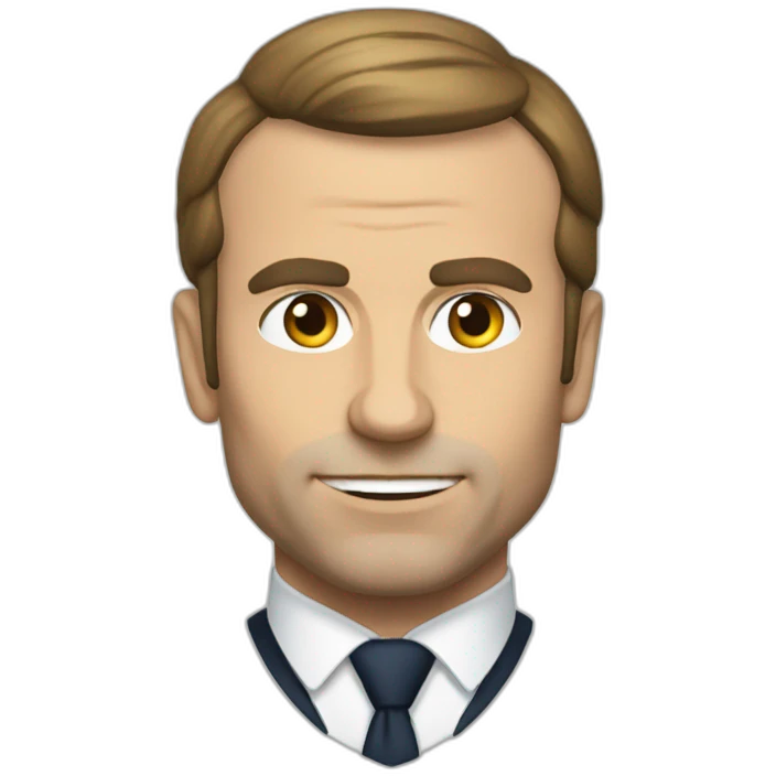 Macron musclé emoji
