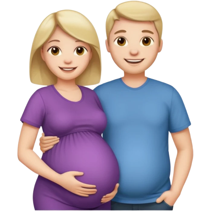 That’s too many ppl pregnant. Her mother is not. Just the couple emoji