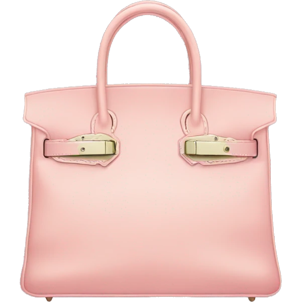 Light pink Hermes Bag emoji