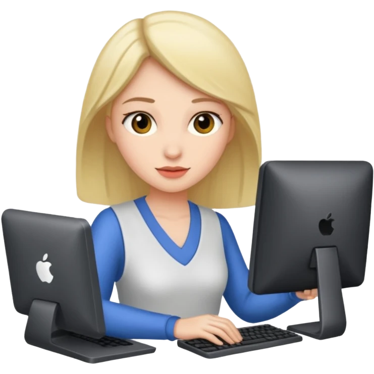 WOMEN COMPUTER emoji