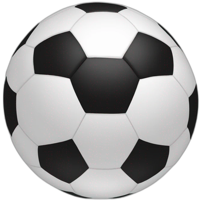 Ballon de foot emoji