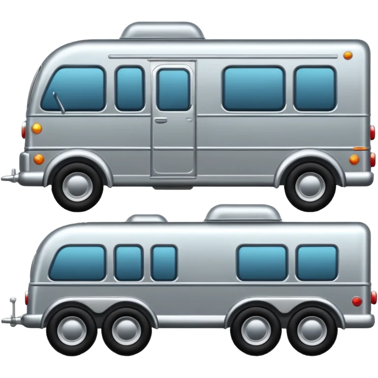 car pulling a trailer  emoji