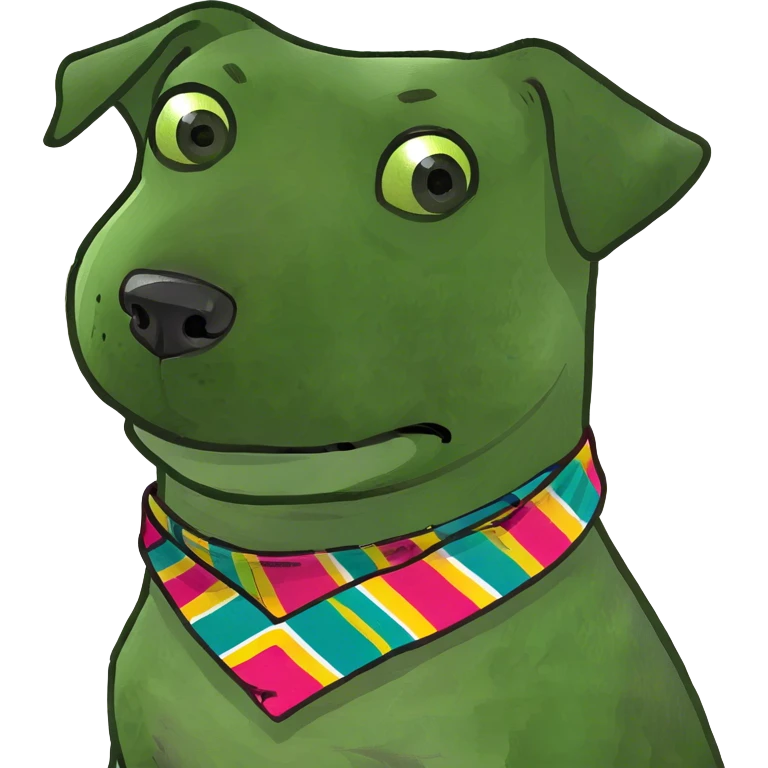 Dog with me  emoji