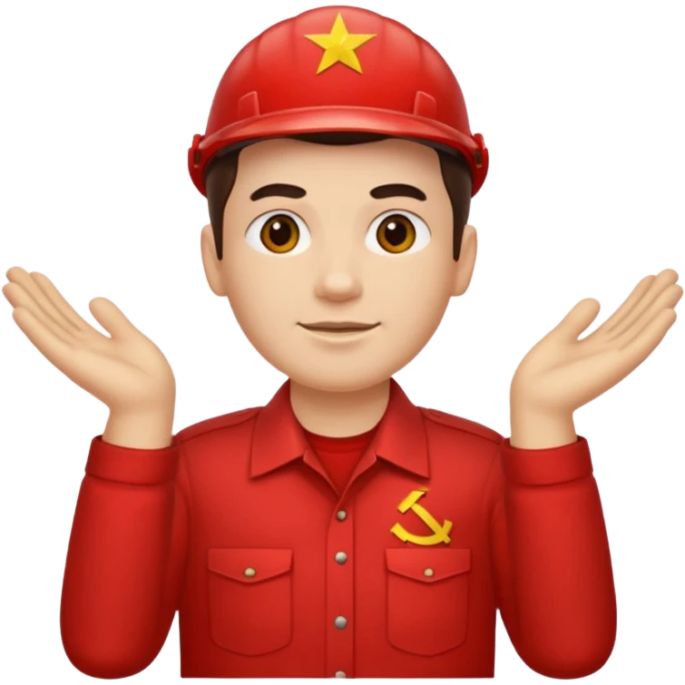 Communist Labor day emoji